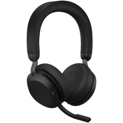 Słuchawki nauszne JABRA Evolve2 75 Link380a MS + stacja Czarny