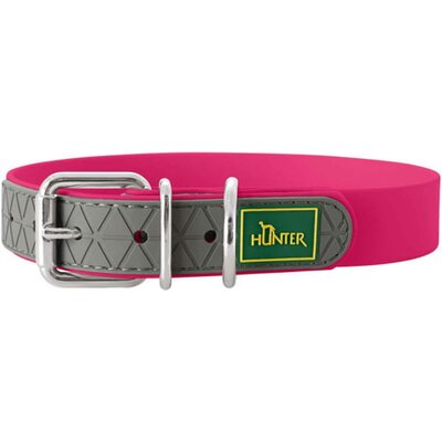 Obroża HUNTER Convenience 68903 (33 - 41 cm) Malinowy