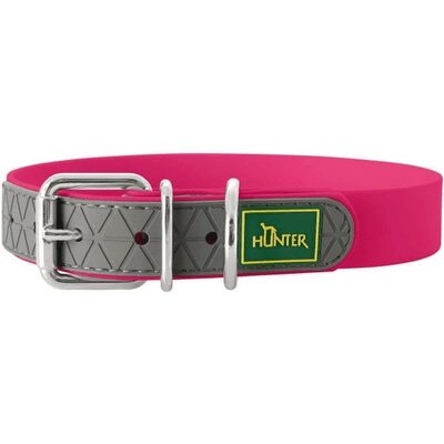 Obroża HUNTER Convenience 68906 (47 - 55 cm) Malinowy