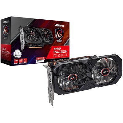 Karta graficzna ASROCK Radeon RX 6500 XT Phantom Gaming D 4GB OC