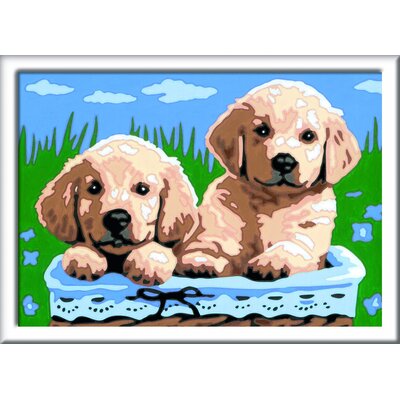 Malowanie po numerach RAVENSBURGER Creart Szczeniaczki 28931