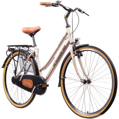 Rower miejski INDIANA Storica 130 1B D21 28 cali damski Kremowy