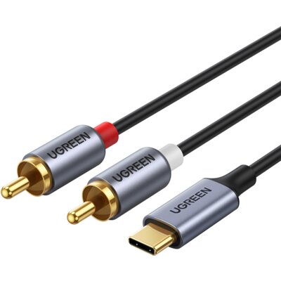 Kabel 2x RCA - USB-C UGREEN 1.5 m