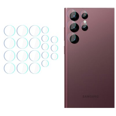 Szkło hybrydowe na obiektyw 3MK Lens Protection do Samsung Galaxy S22 Ultra