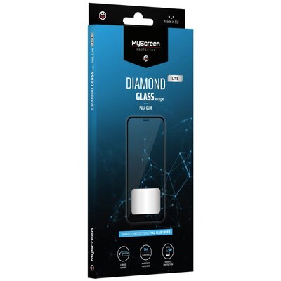 Szkło hartowane MYSCREEN Diamond Glass Lite Edge Full Glue do Motorola Moto G40/G60/G60s Czarny