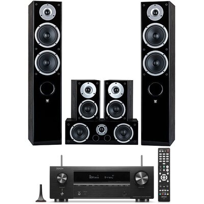 Kino domowe DENON HTS X1700 + WILSON Raptor 7/1/Vocal Czarny