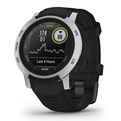 Smartwatch GARMIN Instinct 2 Solar Surf Edition Czarno-biały