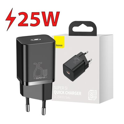 Ładowarka sieciowa BASEUS Super Si 25W Czarny
