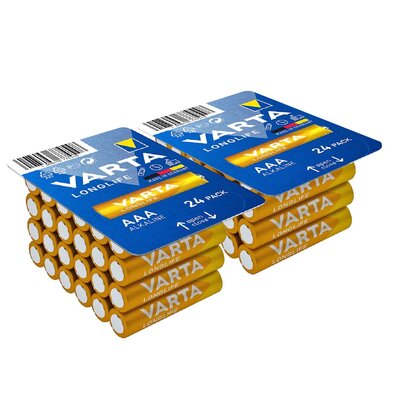 Baterie AAA LR3 VARTA Longlife (48 szt.)