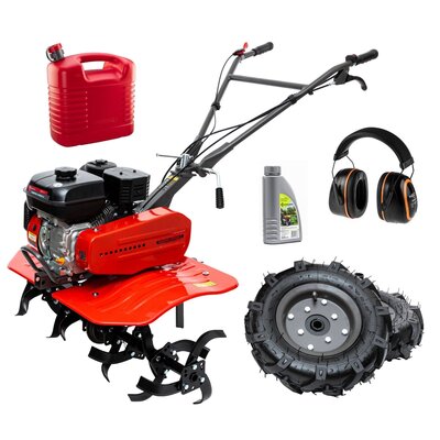 Glebogryzarka spalinowa GREENSO WM900-3 Weima + Olej do kosiarki GREENSO SAE30 4T + Kanister NEO 11-561 20 L + Nauszniki przeciwhałasowe NEO 97-563