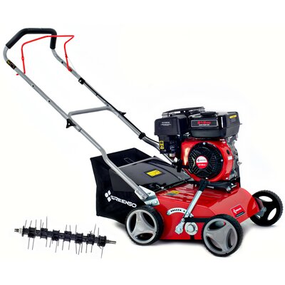 Wertykulator spalinowy GREENSO WER01 DR40 + Nauszniki przeciwhałasowe NEO 97-563 + Olej do kosiarki GREENSO SAE30 4T