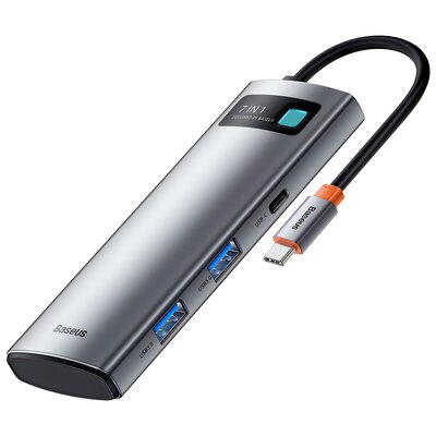 Hub BASEUS Metal Gleam WKWG020113 USB Typu C, Pasywny