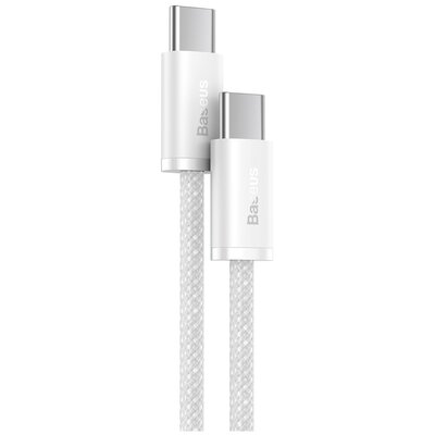 Zdjęcia - Kabel BASEUS  USB-C - USB-C  Dynamic 100W 1m Biały Dynamic 100W 1 m 