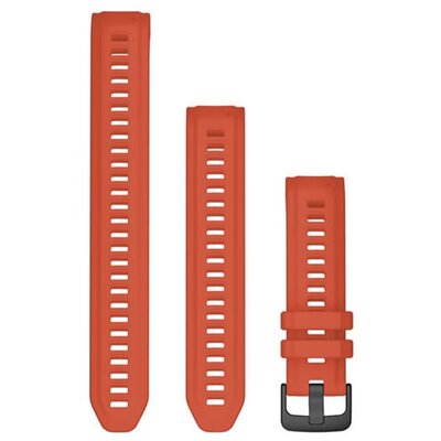 Pasek do Garmin Instinct 2S koperta 40 mm (szerokość paska 20 mm) Czerwony