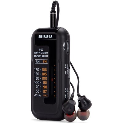 Radio AIWA R-22BK Analogowe Czarny