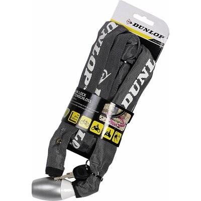 Zapięcie rowerowe DUNLOP 1042879 Łańcuch Szary