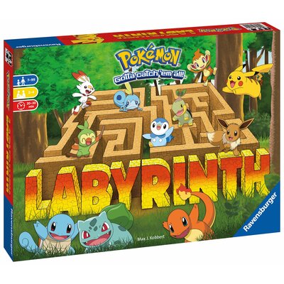 Gra planszowa RAVENSBURGER Labyrinth Pokemon 27036