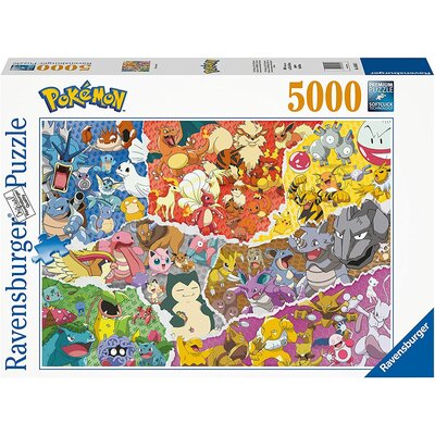 Фото - Пазли й мозаїки Ravensburger Puzzle  Pokemon 16845  (5000 elementów)