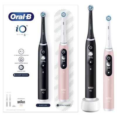 Zestaw szczoteczek magnetycznych ORAL-B IO 6 Duo (2 sztuki)
