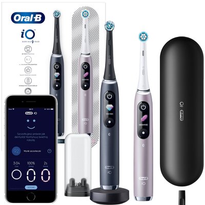 Zestaw szczoteczek magnetycznych ORAL-B iO 9 (2 sztuki)