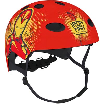 Фото - Шолом велосипедний MARVEL Kask rowerowy  Avengers Iron Man Czerwony  (rozmiar M)