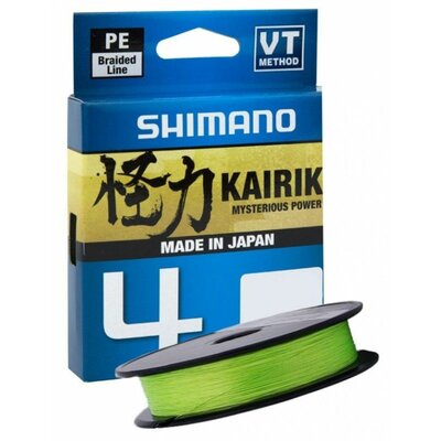 Plecionka SHIMANO Kairiki 4 0.130 mm / 150 m Zielony