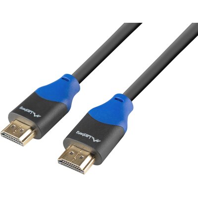 Zdjęcia - Kabel Lanberg  HDMI - HDMI  1.8 m CA-HDMI-15CU-0018-BK 