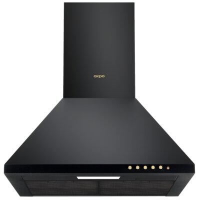 Okap AKPO WK-4 Classic Gold Eco 50 Czarny 499.6m3/h 74dB klasa C