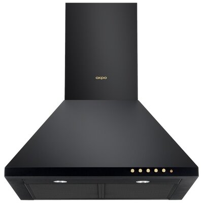 Okap AKPO WK-4 Classic Gold Eco 60 Czarny 410.3m3/h 69dB klasa D