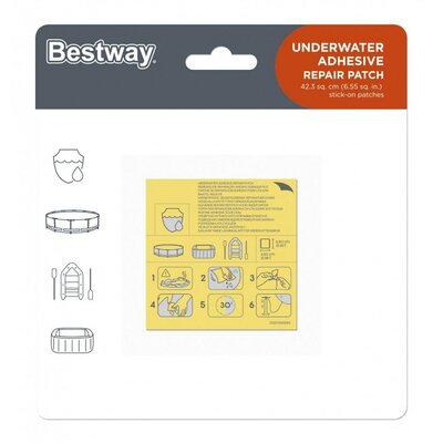 Łatki naprawcze BESTWAY 62091 (10 szt.)