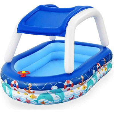 Basen dmuchany BESTWAY Morski Kapitan 54370 213 x 155 cm 282L
