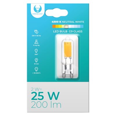Żarówka LED FOREVER LIGHT RTV003669 2W G9