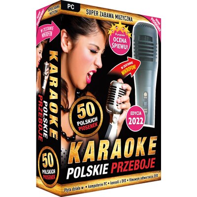 Karaoke Polskie Przeboje - Edycja 2022 + Mikrofon Gra PC