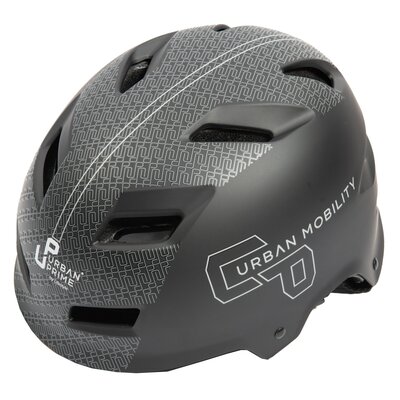 Kask URBAN PRIME UP-HLM-URB-M Czarno-szary (rozmiar M)