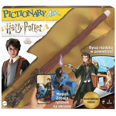 Zdjęcia - Gra planszowa Mattel  PICTIONARY Harry Potter HJG21 