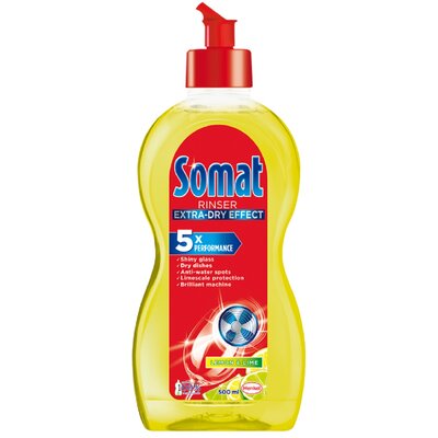 Nabłyszczacz do zmywarek SOMAT Lemon & Lime 500 ml