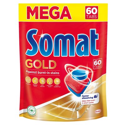 Tabletki do zmywarek SOMAT Gold - 60 szt.