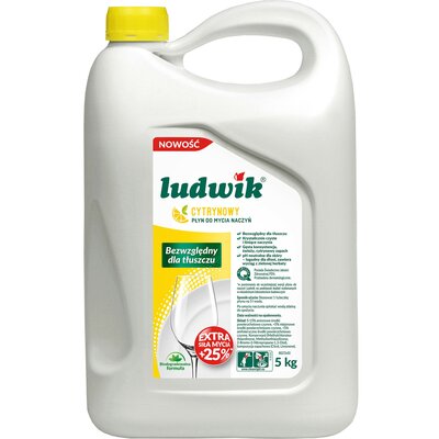 Płyn do mycia naczyń LUDWIK Cytryna 5000 g