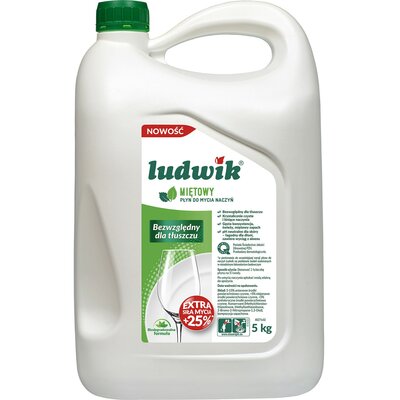 Płyn do mycia naczyń LUDWIK Mięta 5000 g