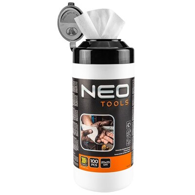Chusteczki NEO TOOLS 10-407 (100 sztuk)
