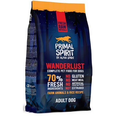 Karma dla psa półwilgotna ALPHA SPIRIT Wanderlust Kurczak 1 kg