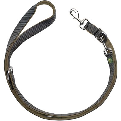 Smycz HUNTER Maldon M (200 x 2 cm) Oliwkowo-szary