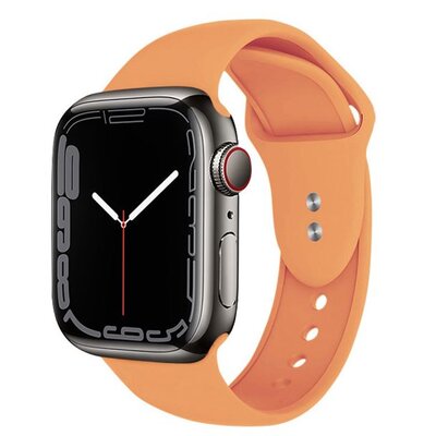 Zdjęcia - Pasek do smartwatcha / smartbanda CRONG Pasek  Liquid do Apple Watch  Pomarańczowy (42/44/45/49mm)