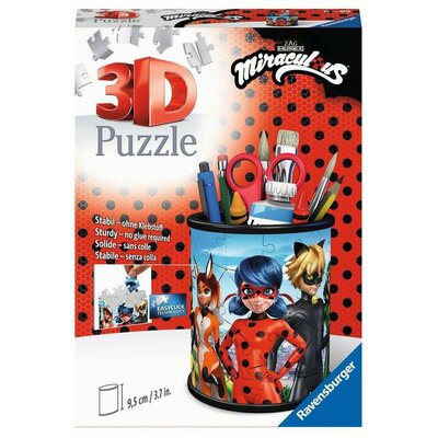 Puzzle 3D RAVENSBURGER Przybornik Miraculous 11278 (54 elementy)