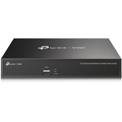 Rejestrator TP-LINK VIGI NVR1016H Maksymalna liczba kamer 16