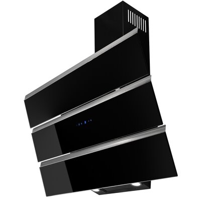 Okap AFRELLI Aero 80 Czarny 635m3/h 64dB klasa B