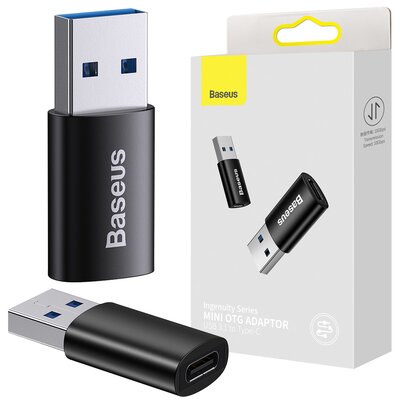 Фото - Інше для мобільних BASEUS Adapter USB Typ-C - USB-A  Ingenuity OTG ZJJQ000101 