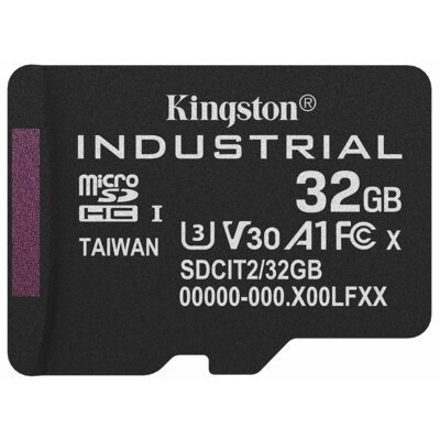 Karta pamięci KINGSTON Industrial microSDHC 32GB