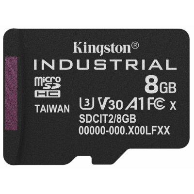 Karta pamięci KINGSTON Industrial microSDHC 8GB
