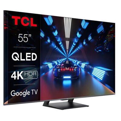 Telewizor TCL 55C735 55" QLED 4K 144Hz Google TV Dolby Atmos Dolby Vision